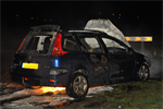 Prio 1 Brand Wegvervoer Auto Mienskerwei Eastermar